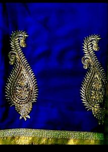 Royal Blue Saree(Completely New)
