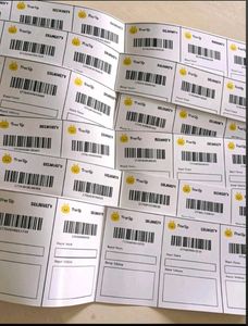 Customizable Shipping Labels with Barcode
