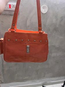 Peach Handbag