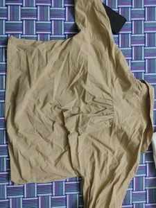 Zara Classic Beige Casual Tunic Top