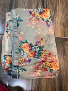 Floral Print Saree