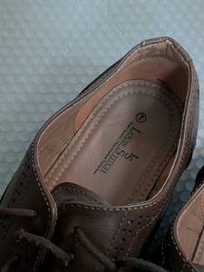 Classic Brown Leather Brogues
