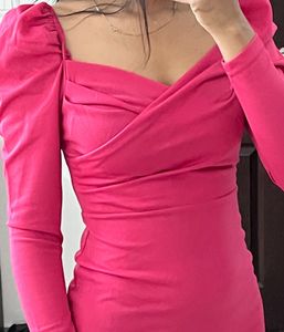 Pink Bodycon Dress