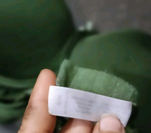 Olive Green Padded Bra