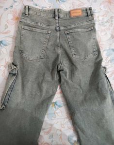 dark grey Cargo Jeans