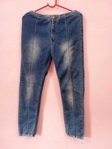 Blue Wash Denim Jeans