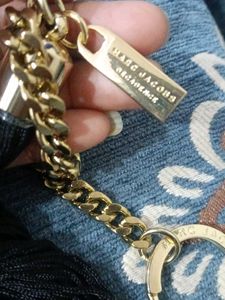 Elegant Tassel Keychain with Gold Chain