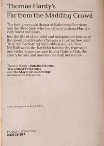 Far from the Madding Crowd by Thomas Hardy
