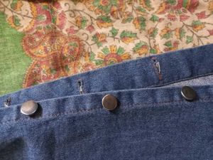 Denim Maxi Skirt