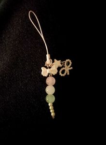 Cute Bow &amp; Star Charm phone Dangle