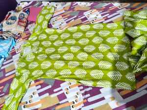 Designer Leaf Print Kurta set