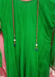 Beautiful Green Anarkali Gown