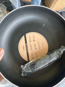 F Smartbuy Red Large Pan Unused With Handle