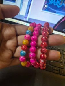 Colorful Beaded Bracelets Set 16 pcs