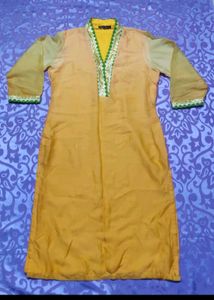Elegant Yellow Kurta for Haldi Ceremony