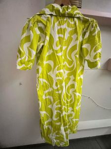 MANGO pure cotton green Tunic