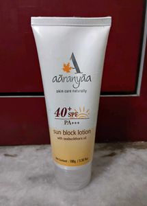 Aaranyaa Sun Block Lotion SPF 40