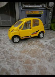 Yellow tata nano Toy Car Model