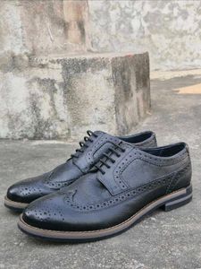 M&amp;S COLLECTION –  Leather Trisole Brogues shoes