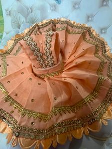 Laddu Gopal Handmade Fancy Dress Fabric Cotton