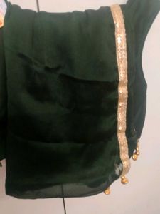 ✨ Elegant Dark Green Designer Lehenga Set ✨