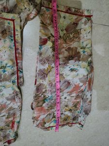 Floral Print Kurta Set