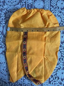 Yellow Kurta Dhoti Set Krishna Dress