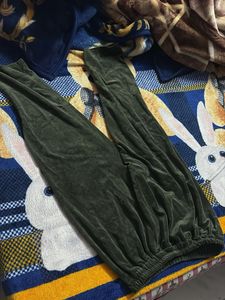 Vintage Velvet Embroidered Dress