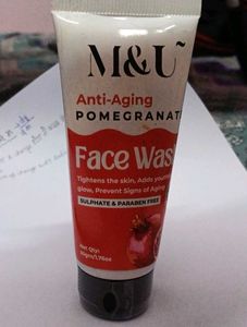 M&U Anti-Aging Pomegranate Face Wash