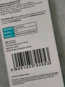 Sirona Facial Razor - Pack of 3