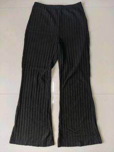 Black Ribbed Turtleneck Co-ord Set