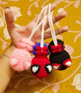 combo Crochet Spider-Man Charm 🕸️🧶