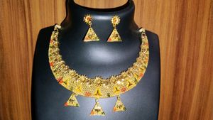 Golden Jewellery Set