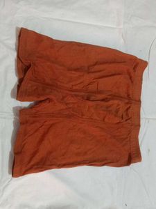 Men's Orange Boxer Shorts