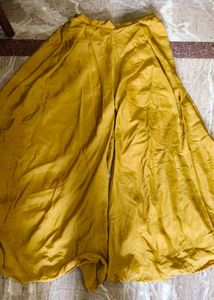 new Mustard kurta set 2 piece
