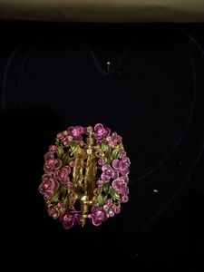 Elegant Floral Metal Hair Claw Clip