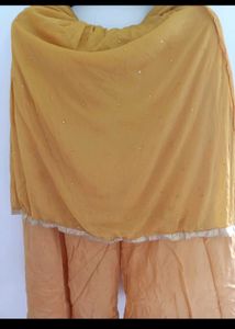 Elegant Yellow Kurta Set with Dupatta