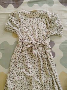 Floral Print Midi Dress