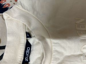 zudio  Crew Neck "BINGE QUEEN" Sweatshirt