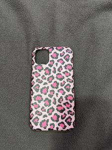 Leopard Print iPhone 11 hardcover