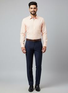 Chameleon Branded Formal Shirt (Light Orange) |