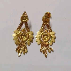 3 combo Exquisite Gold Peacock Jhumka Earrings