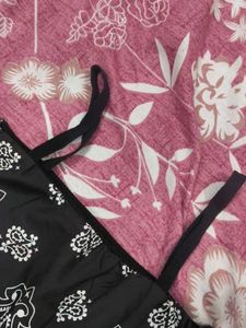 Black Bandana Print Crop Top