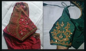 Combo of Maggam work blouses