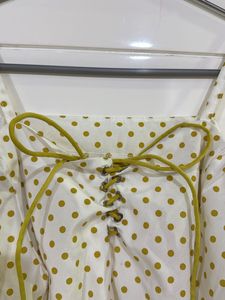 Polka Dot Crop Top