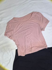 Soft Pink Basic Tee