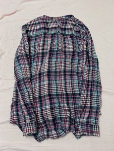Trends Casual Plaid Button-Up Shirt