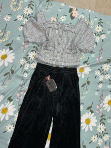 Velvet Jogger Pants