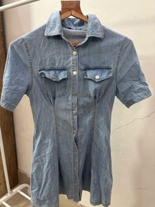 Chic Denim Shirt Dress