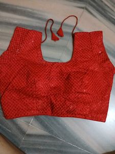 Hot Red Sequence Blouse, Fit M&amp; L&amp; Xl, Brand New